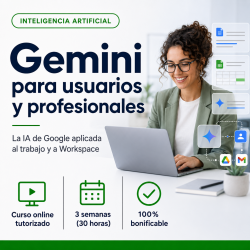 CURSO ONLINE DE GEMINI PARA...